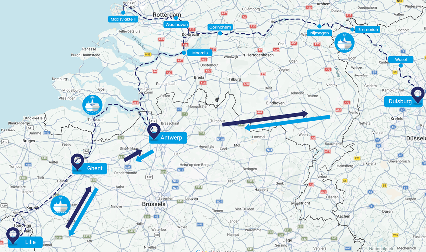 UC #2: Central Europe (IWT)